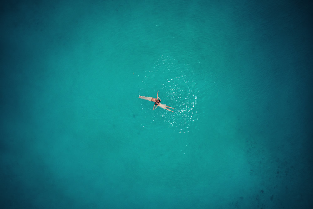 Alone In The World - Wedding Photographs Captured With Drone By Helene Havard