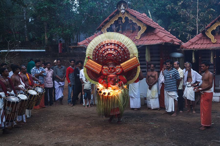 Theyyam: The Human God - Photo Story By Shyjith Kannur