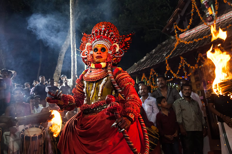 Theyyam: The Human God - Photo Story By Shyjith Kannur