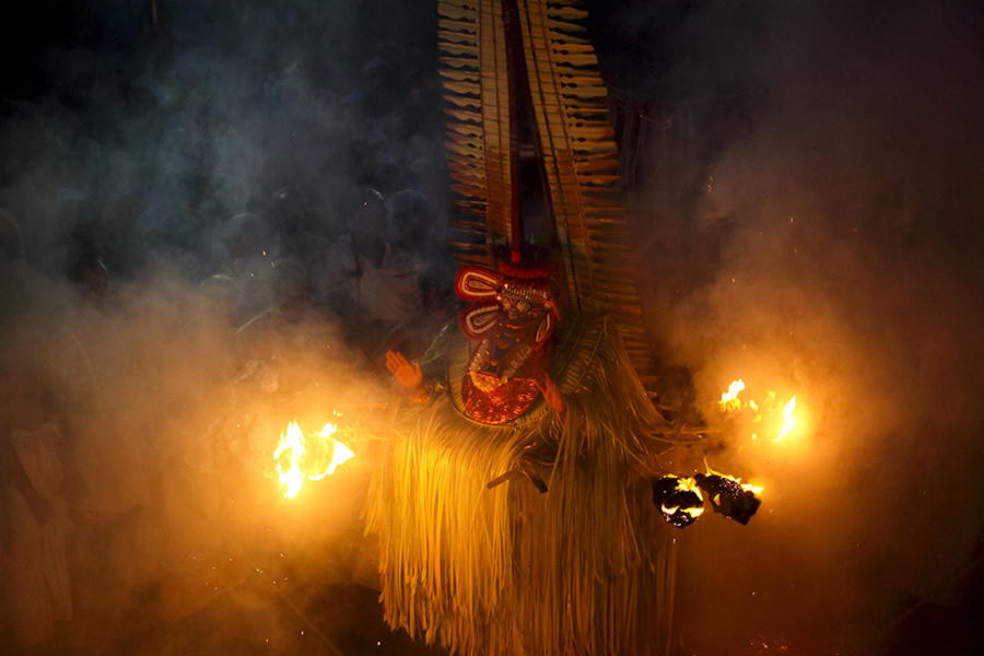 Theyyam: The Human God - Photo Story By Shyjith Kannur