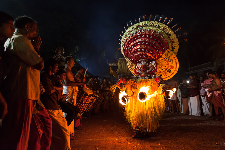 Theyyam: The Human God - Photo Story By Shyjith Kannur