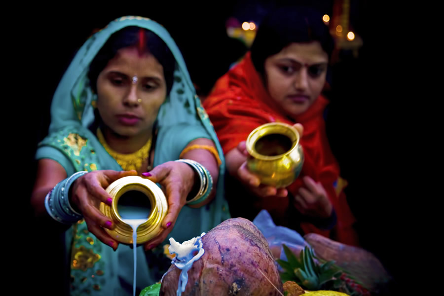 Thanking The Sun - Photo Story About Chhath Festival by Amlan Sany