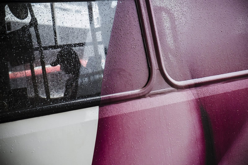 Rain Drops - Street Photography and art of the composition