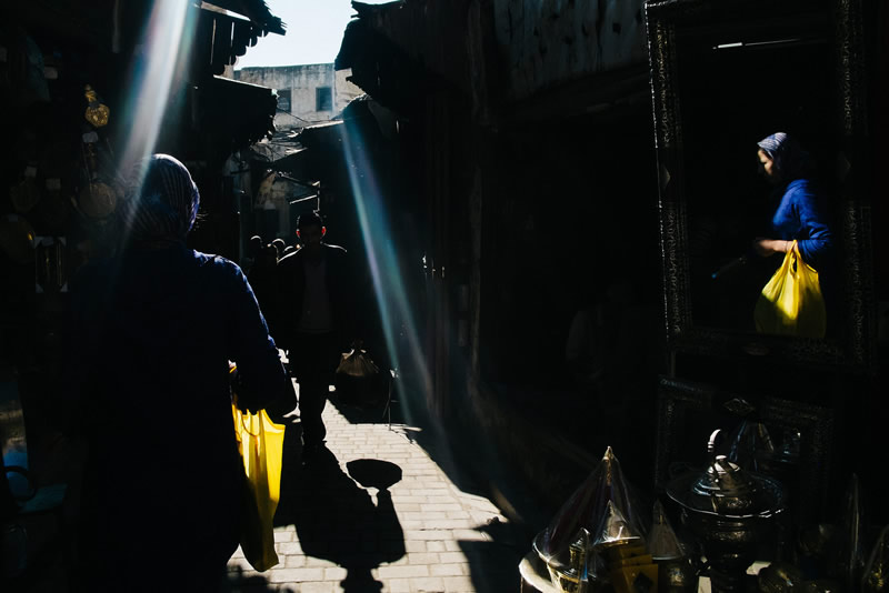 Fes, Morocco - Street Photography and art of the composition