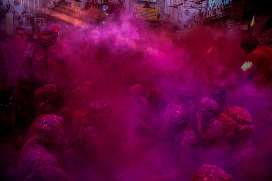 Holi In India - Colorful Photography Series By Aman Chotani