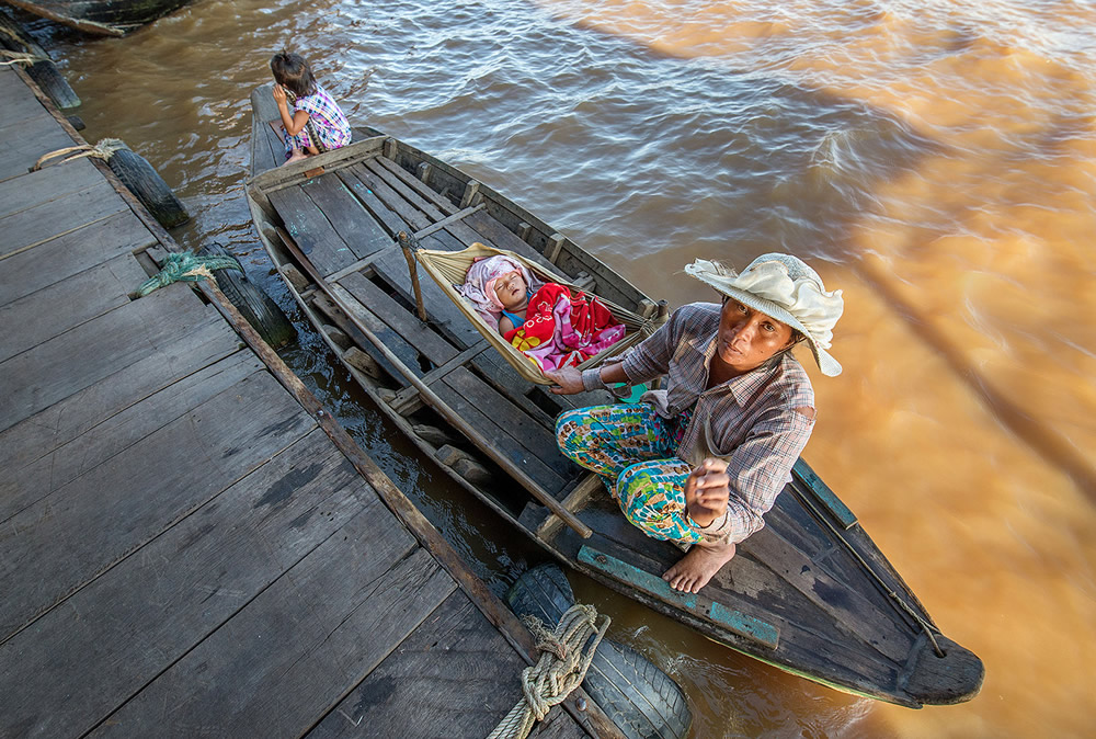 Life On The Water - A Floating Village On Tonle Sap Lake By Sirsendu Gayen