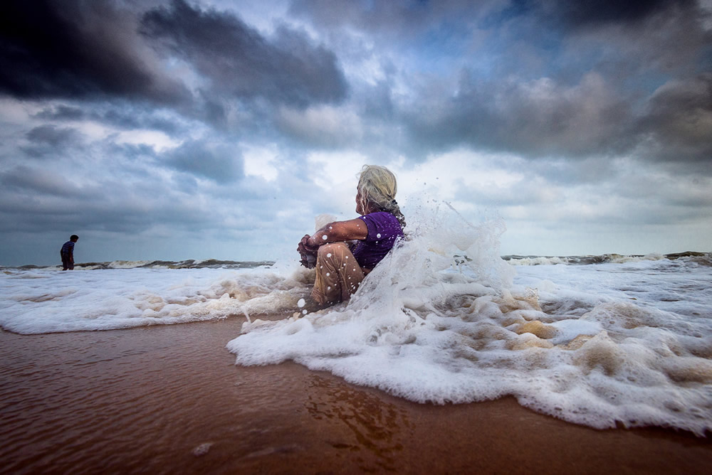 Puri beach, Odisha