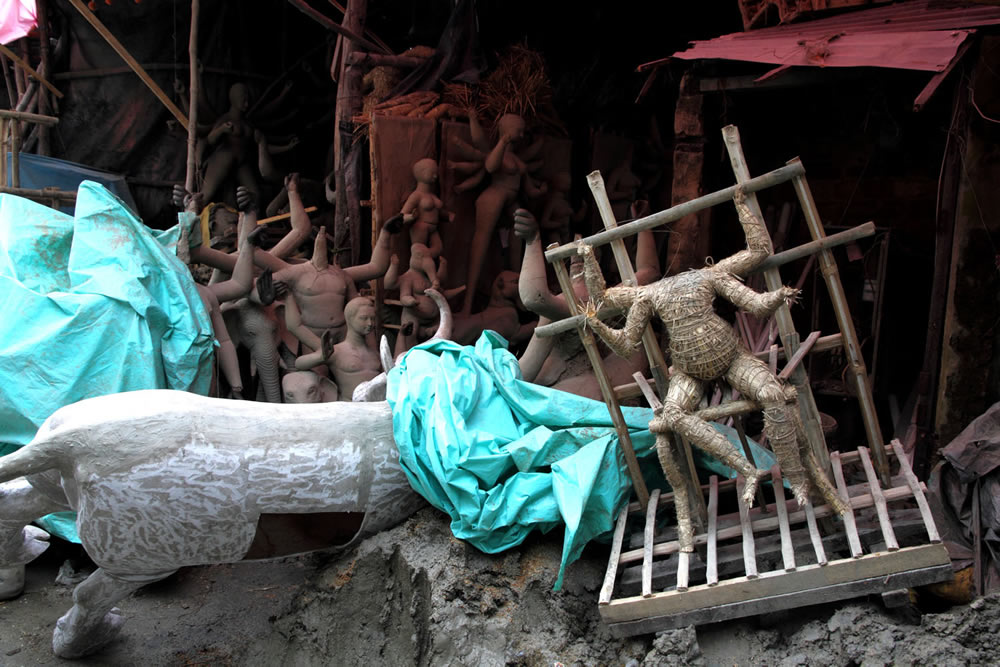 Durga Puja - Photo Series By Indian Photographer Nilanjan Ray