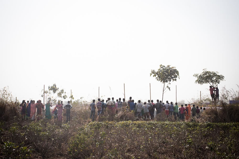 Men Under Bush - Photo Series By Indian Photographer Ashiq MK