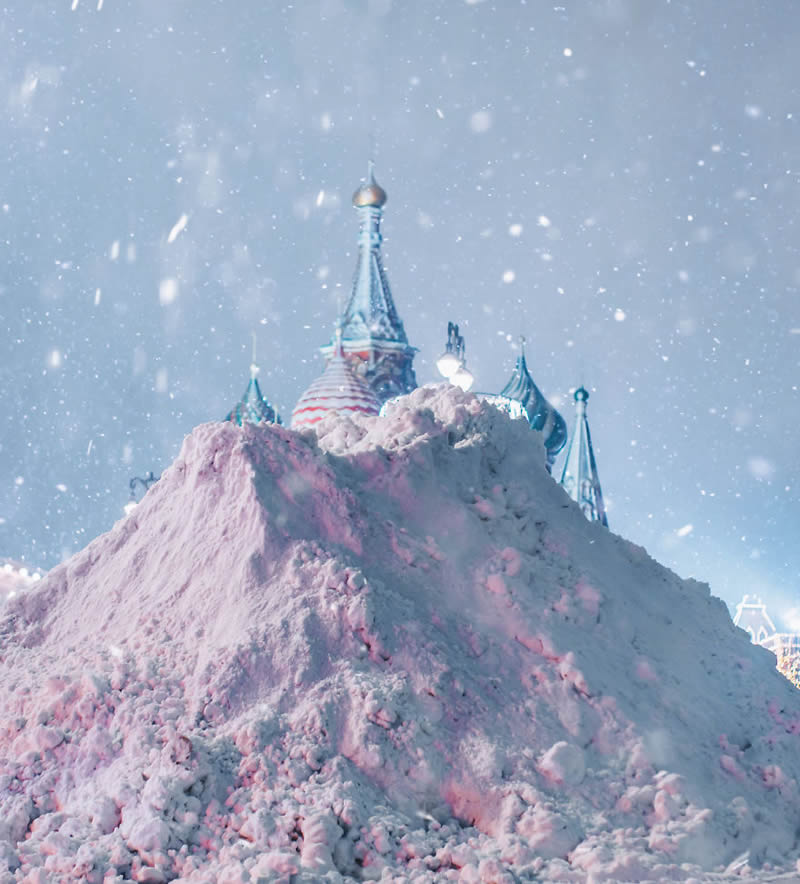 Russian Photographer Kristina Makeeva Beautifully Captured Moscow During Snowfall