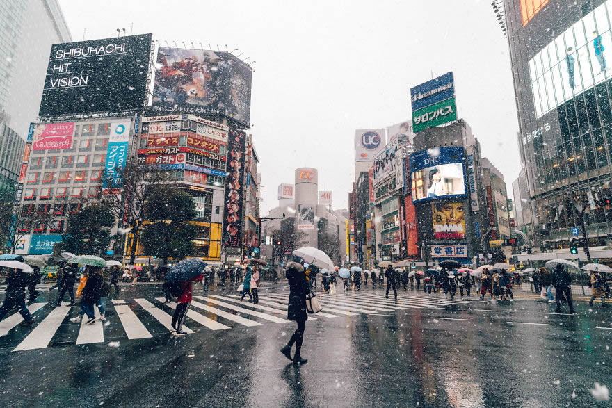 #7 Snowy Shibuya, Tokyo