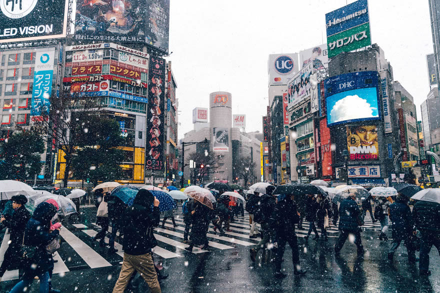 #11 Snowy Shibuya, Tokyo