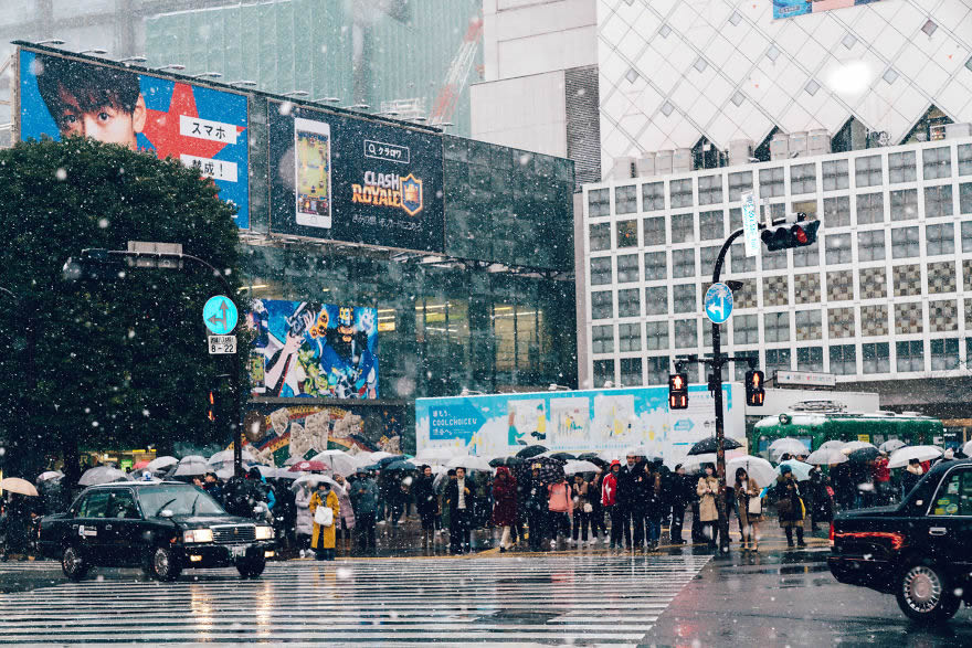 #14 Snowy Shibuya, Tokyo