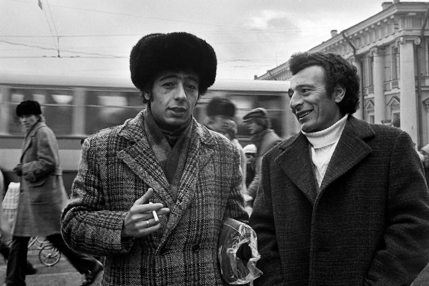 Street Portrait In St. Petersburg, 1976