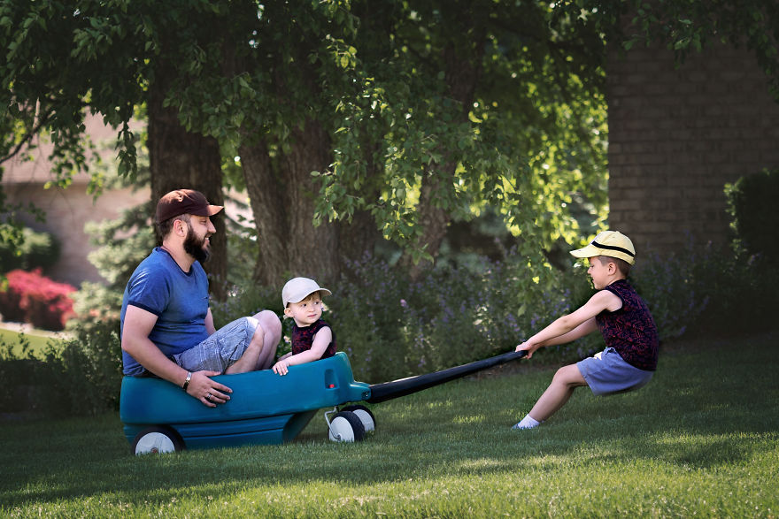 Happy Father's Day: Incredible Photographs Of Dads By Giedre Gomes