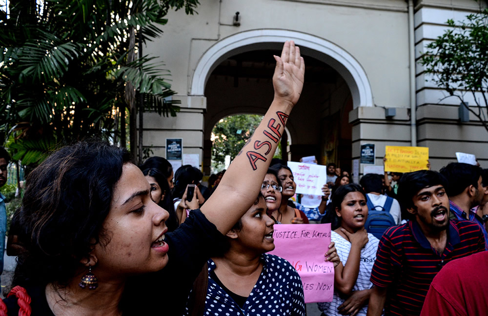 City In Protest: Photo Series By Indian Photographer Debarchan Chatterjee