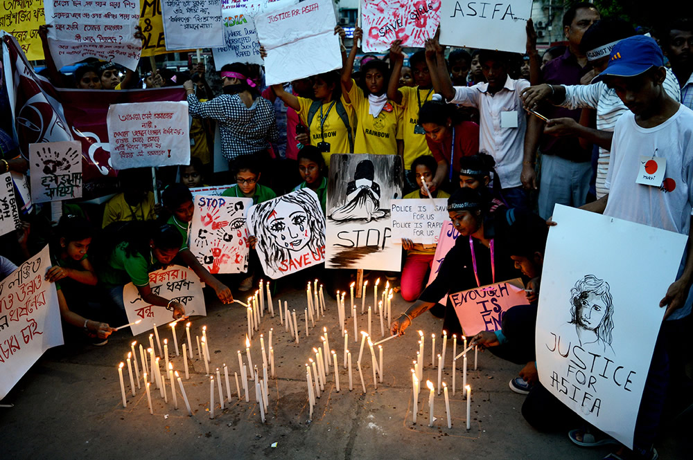 City In Protest: Photo Series By Indian Photographer Debarchan Chatterjee