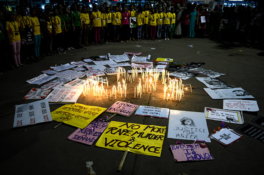 City In Protest: Photo Series By Indian Photographer Debarchan Chatterjee