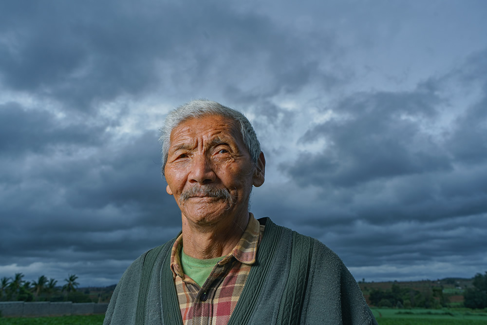 Happy In Exile - Senior Portraits Of Kollegal Tibetan Settlement: Photo Series By Ashwin Pk