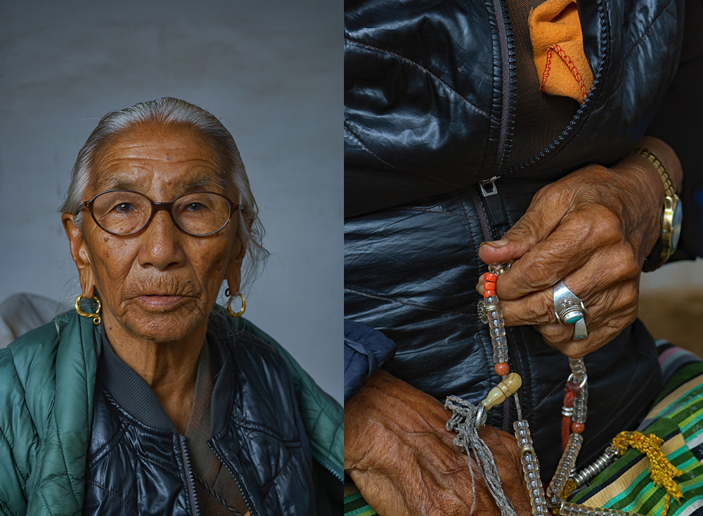 Happy In Exile - Senior Portraits Of Kollegal Tibetan Settlement: Photo Series By Ashwin Pk