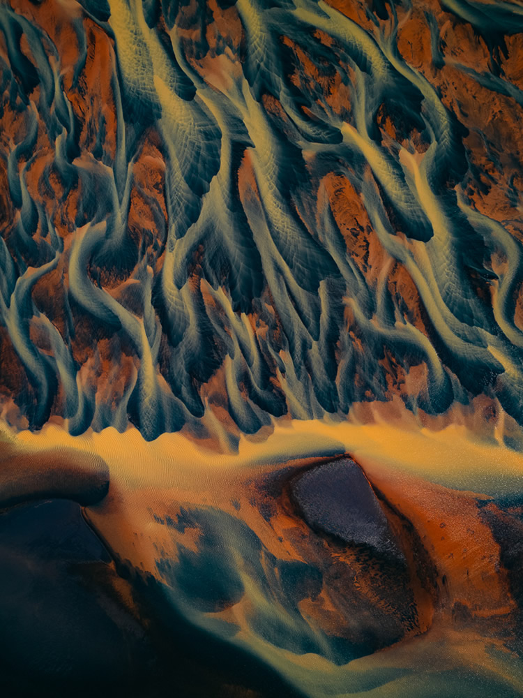 The River Veins: Beautiful Aerial Photos Of Iceland By Tom Hegen