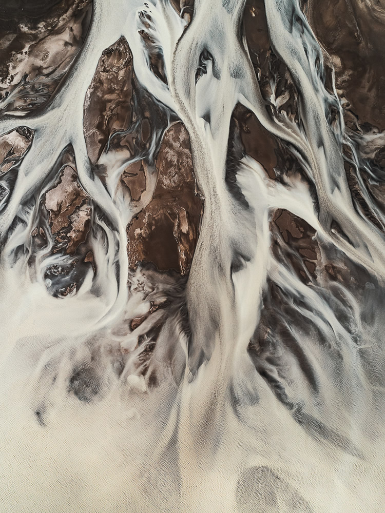 The River Veins: Beautiful Aerial Photos Of Iceland By Tom Hegen