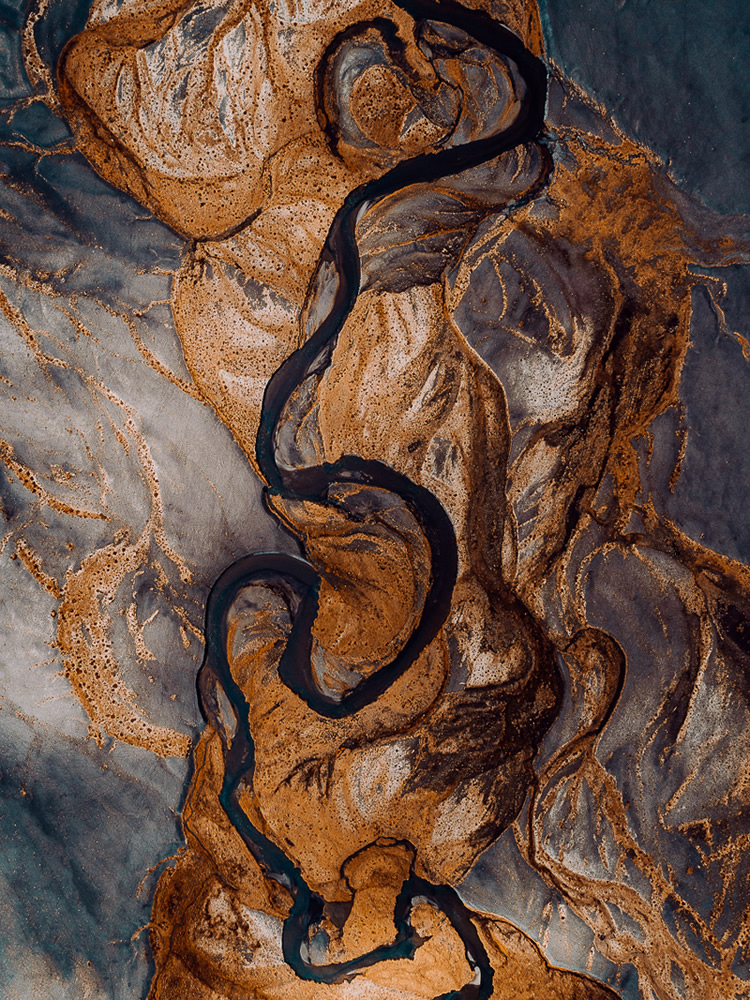 The River Veins: Beautiful Aerial Photos Of Iceland By Tom Hegen