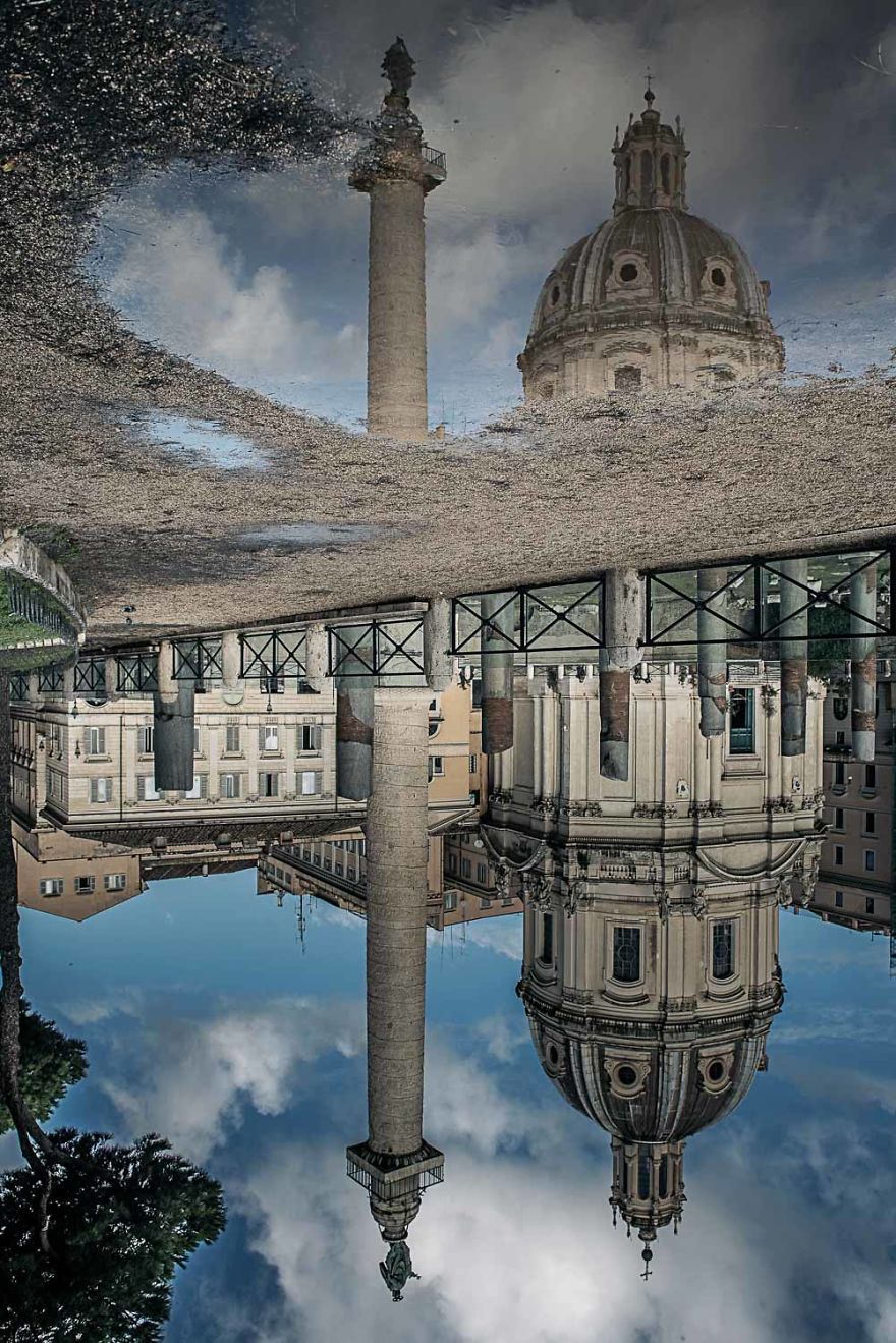 Photographer Sebastian Luczywo Captured The Ancient Beauty Of Rome In The Rain