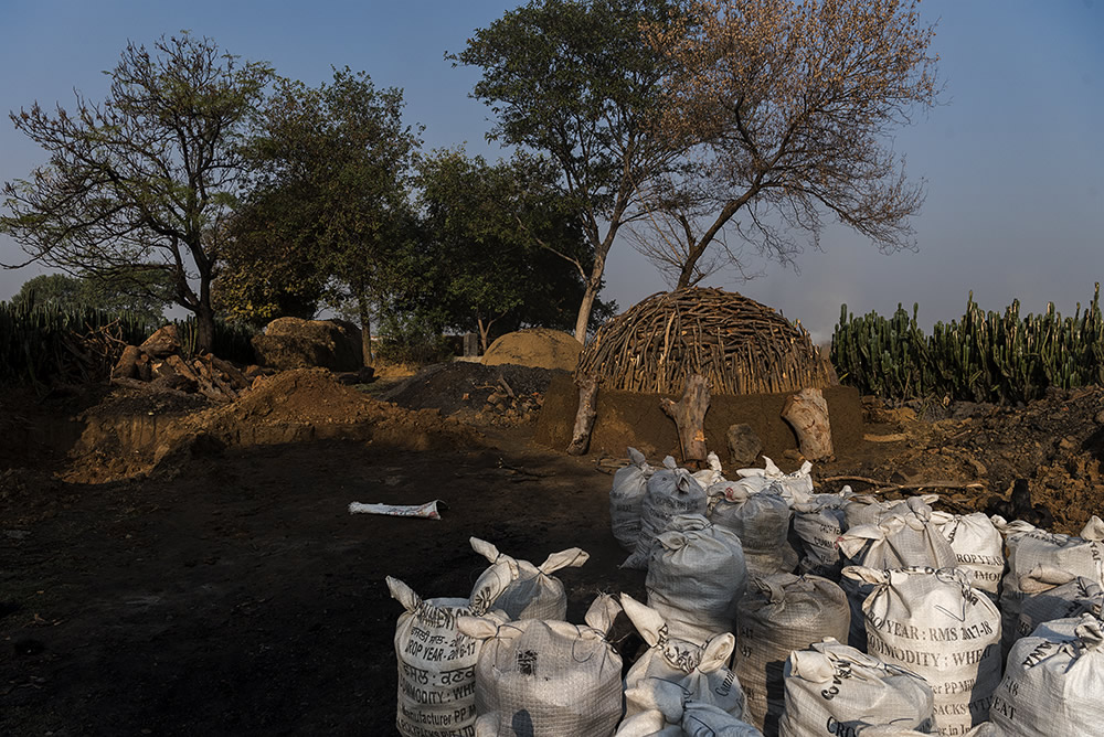 While Visiting A Charcoal Kiln: Photo Series By Sanghamitra Bhattacharya