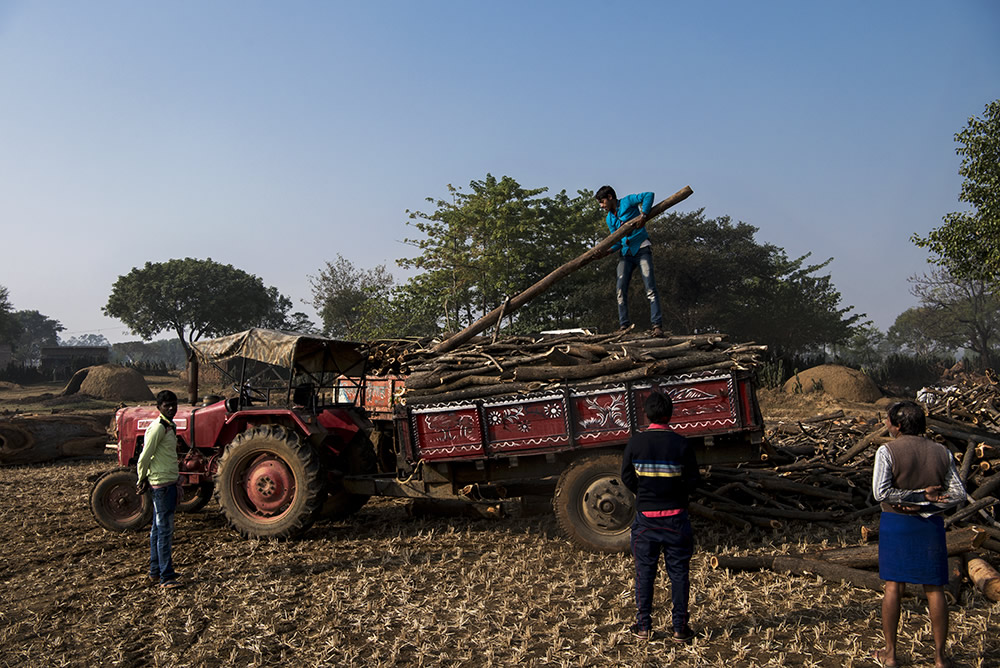 While Visiting A Charcoal Kiln: Photo Series By Sanghamitra Bhattacharya