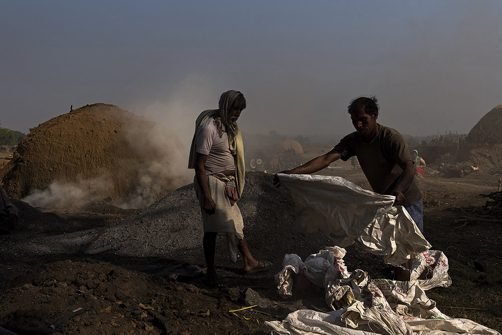 While Visiting A Charcoal Kiln: Photo Series By Sanghamitra Bhattacharya