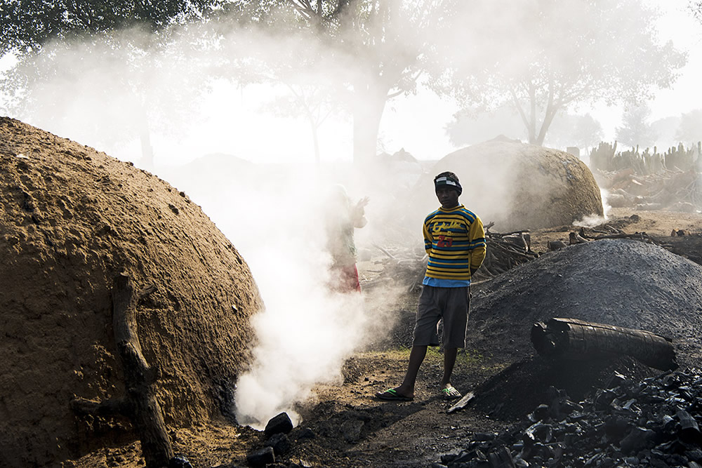 While Visiting A Charcoal Kiln: Photo Series By Sanghamitra Bhattacharya