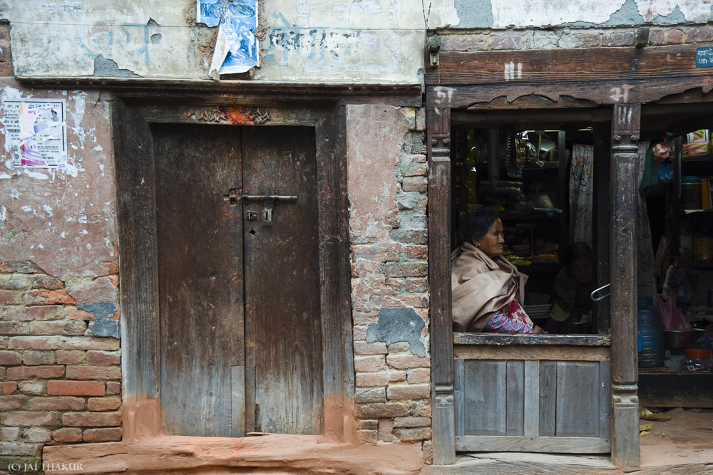 People Of Nepal Through Windows And Doors By Jai Thakur