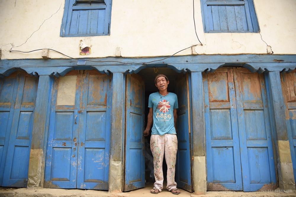 People Of Nepal Through Windows And Doors By Jai Thakur