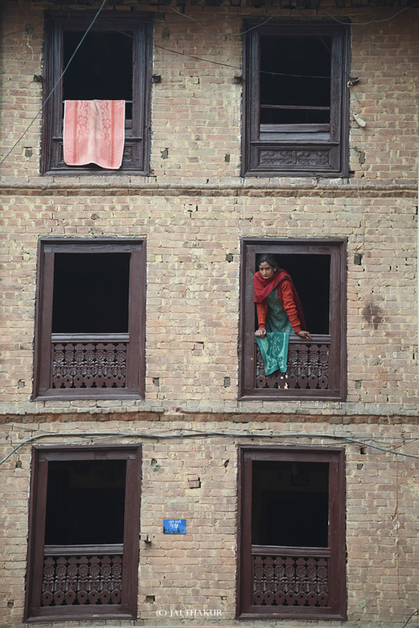 People Of Nepal Through Windows And Doors By Jai Thakur