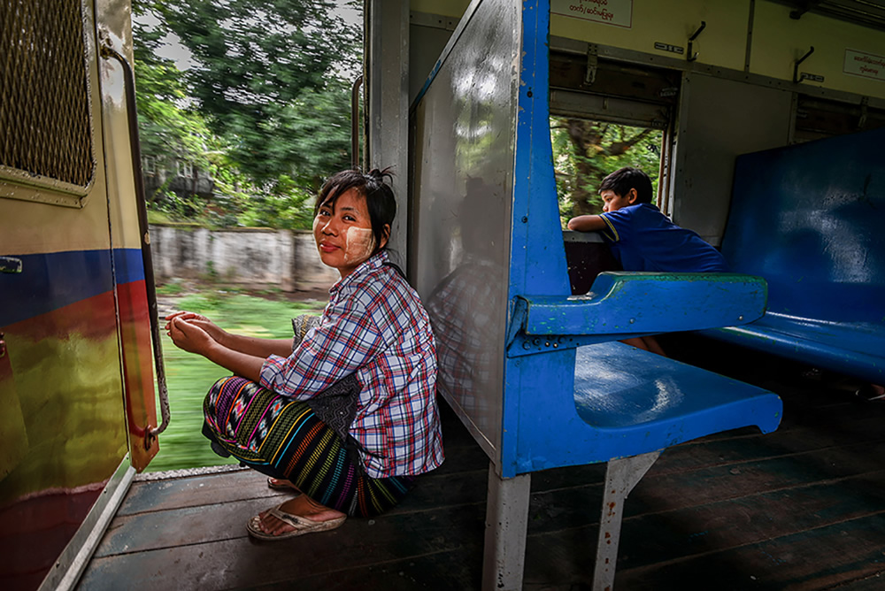 A Glimpse Into Local Life On The Yangon Circular Train By Tania Chatterjee