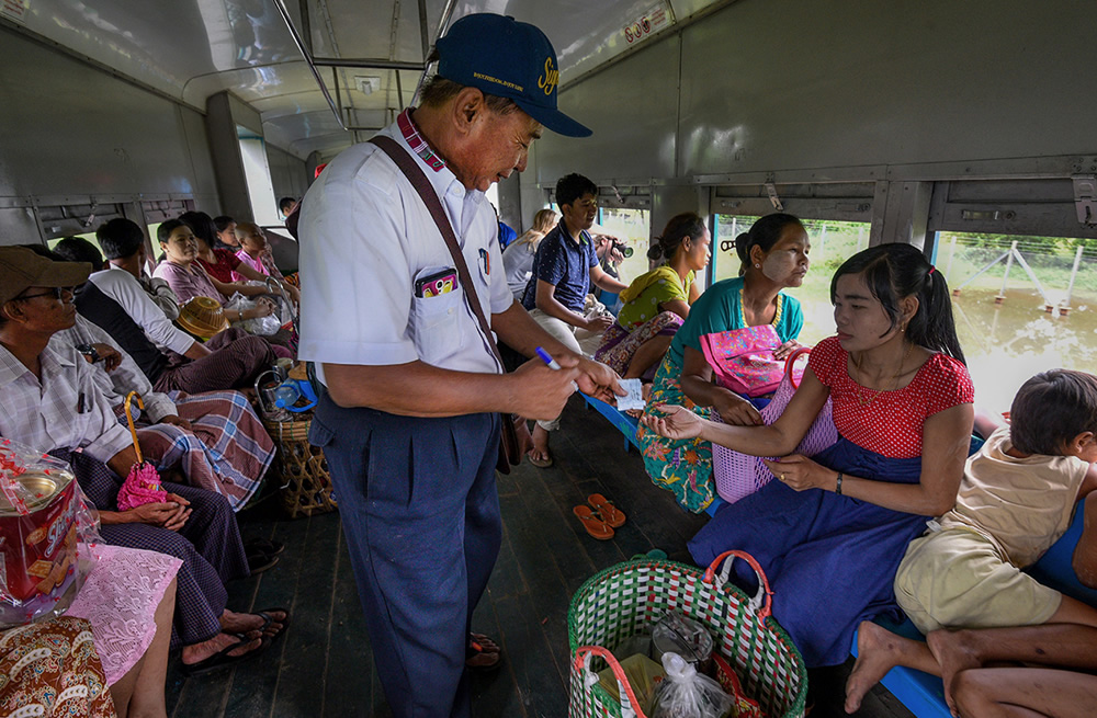 A Glimpse Into Local Life On The Yangon Circular Train By Tania Chatterjee