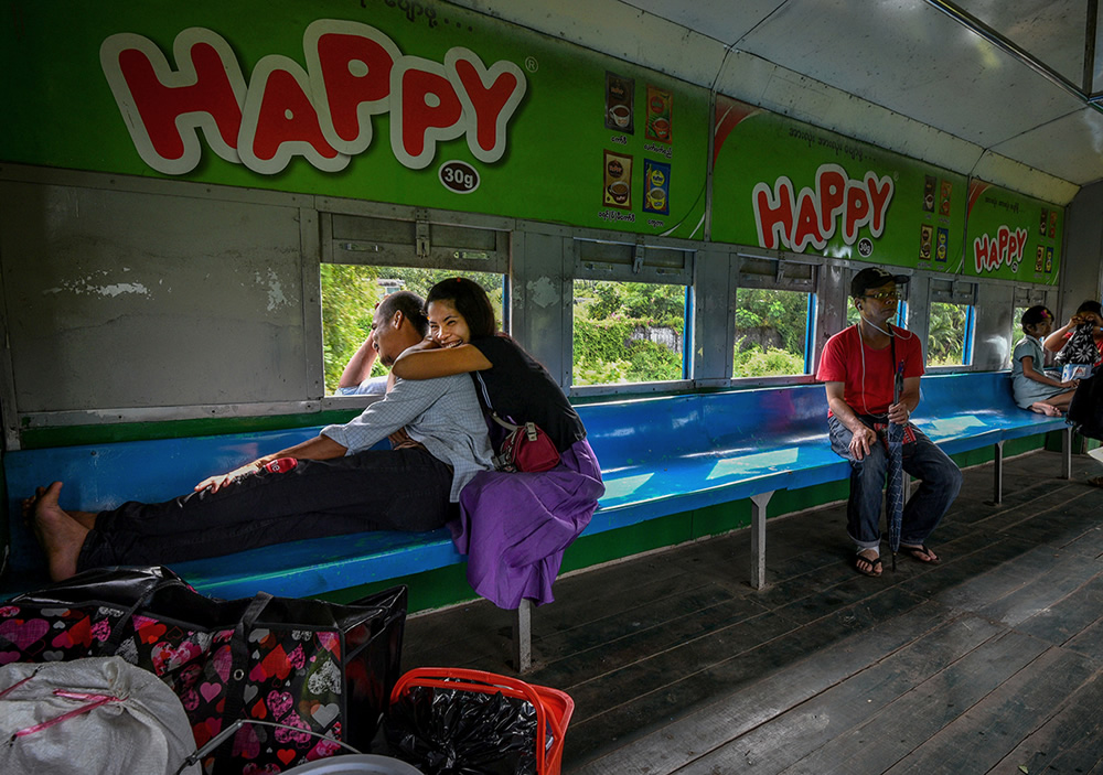 A Glimpse Into Local Life On The Yangon Circular Train By Tania Chatterjee