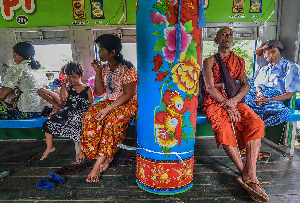 A Glimpse Into Local Life On The Yangon Circular Train By Tania Chatterjee