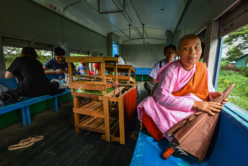 A Glimpse Into Local Life On The Yangon Circular Train By Tania Chatterjee