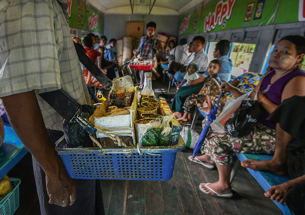 A Glimpse Into Local Life On The Yangon Circular Train By Tania Chatterjee