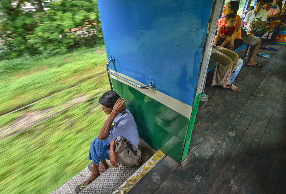 A Glimpse Into Local Life On The Yangon Circular Train By Tania Chatterjee