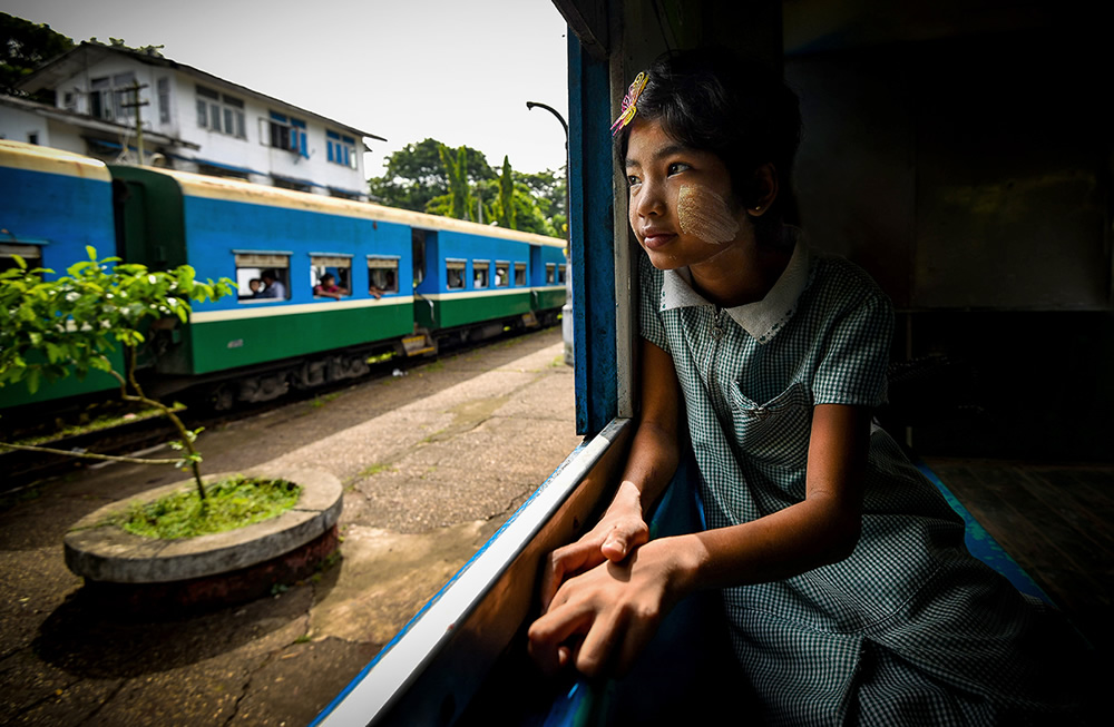 A Glimpse Into Local Life On The Yangon Circular Train By Tania Chatterjee