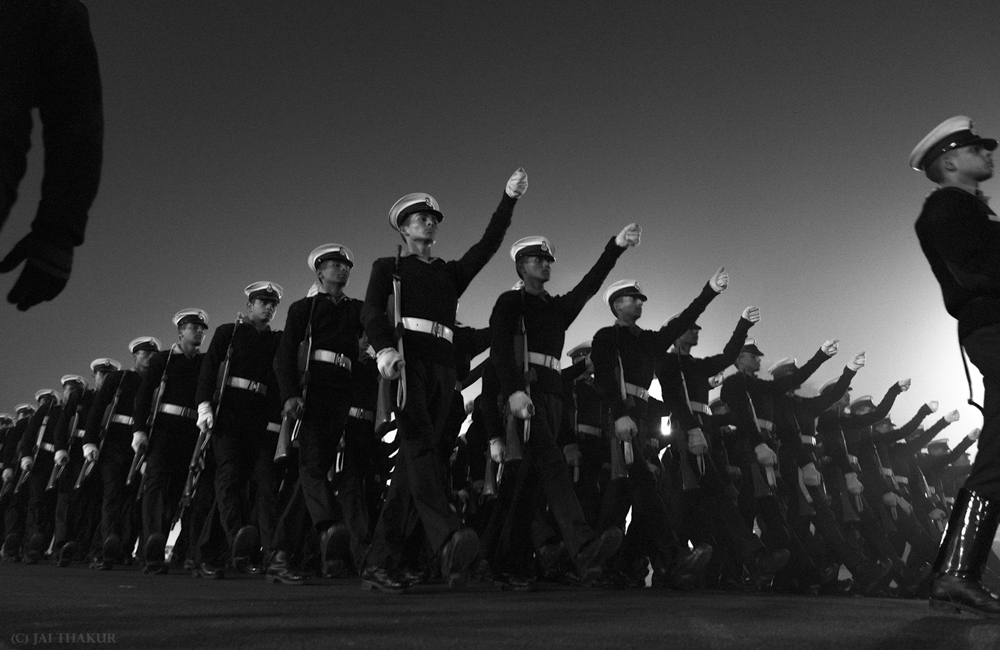 March To Perfection: Republic Day Rehearsals By Jai Thakur