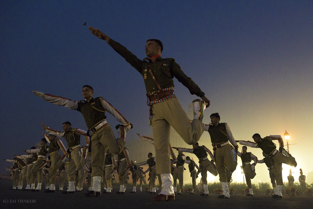 March To Perfection: Republic Day Rehearsals By Jai Thakur