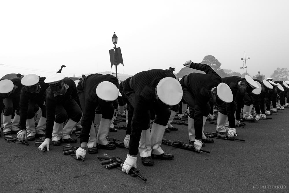 March To Perfection: Republic Day Rehearsals By Jai Thakur