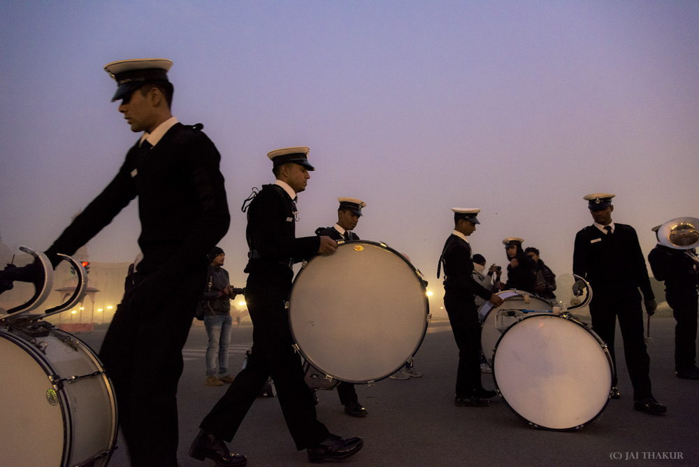 March To Perfection: Republic Day Rehearsals By Jai Thakur