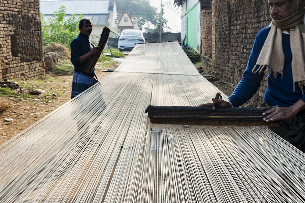 From Raw to Polished: The Journey Of A Tussar Silk Material By Shirshendu Chowdhury