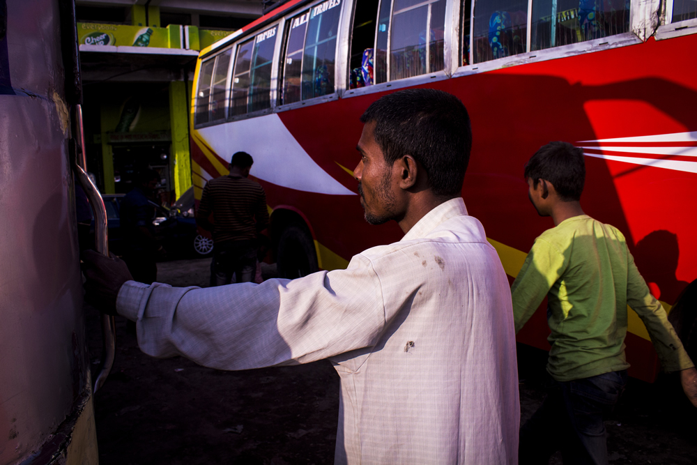 The Bus Stands In The Eyes Of Street Photography By Ab Rashid