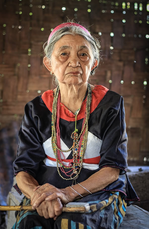 Old Lady - clothes maker tree bark- The Best Photos of Women